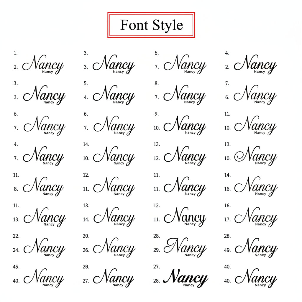 Custom Multi CZ Name Necklace Personalized Girl Name Pendant