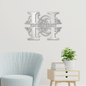 Personalized Family Last name Metal sign