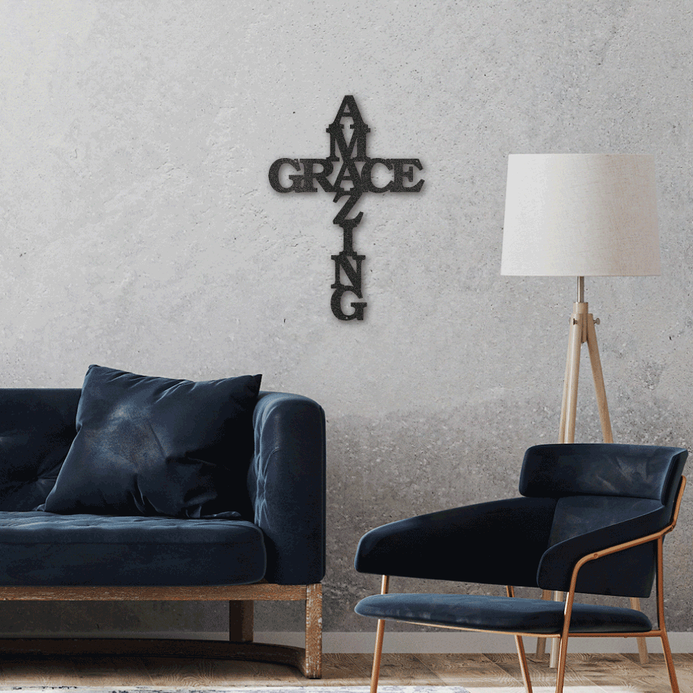 Cross Metal Wall Art