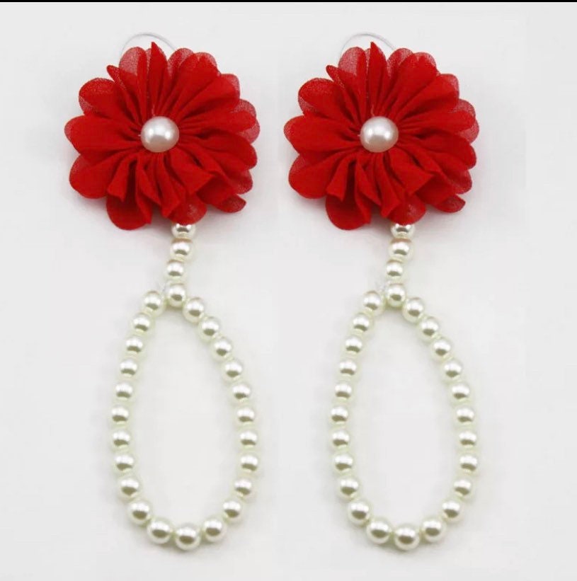 Baby barefoot sandals, flower girl sandals , infant barefoot shoes, toddler barefoot sandals , children barefoot sandals