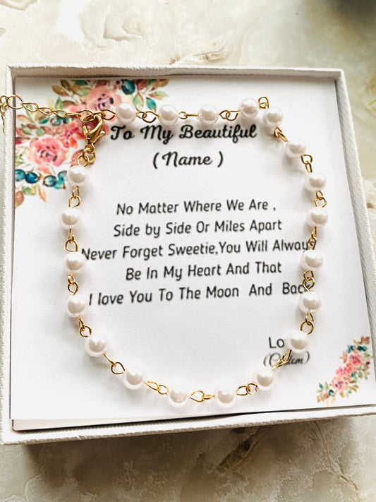 Meaningful gift with message