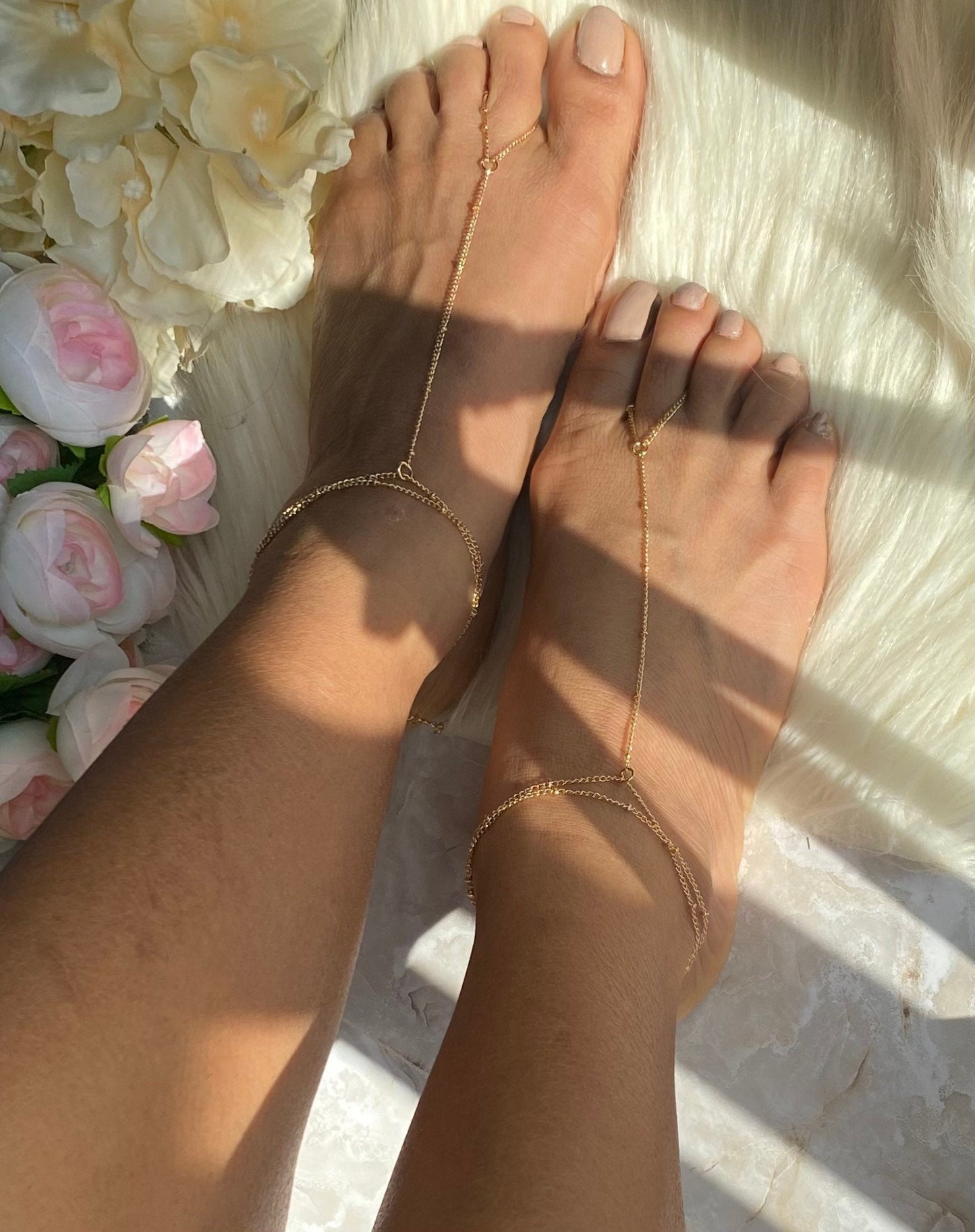 Boho barefoot sandals, thong barefoot sandals, bridesmaids barefoot sandals, bottomless barefoot sandals, beach bride barefoot sandals