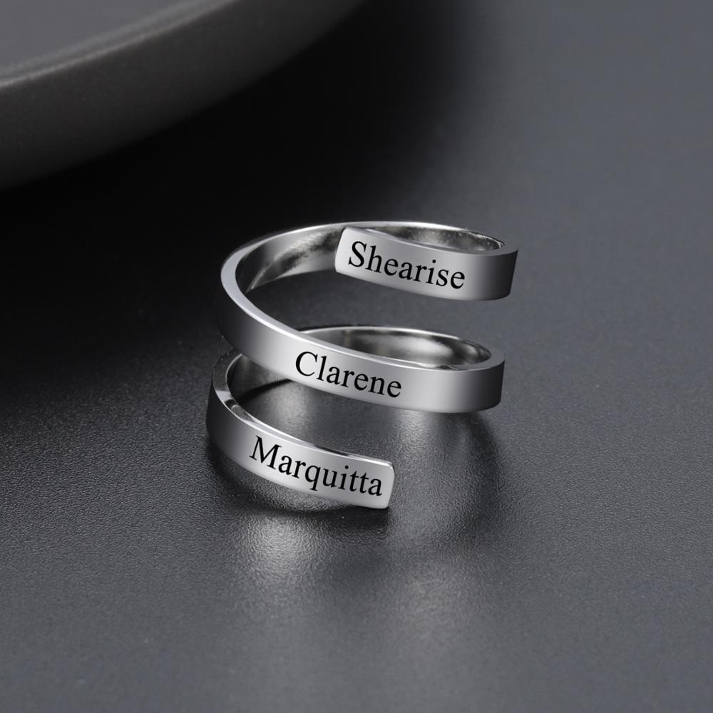 Personalized Three Layer Ring