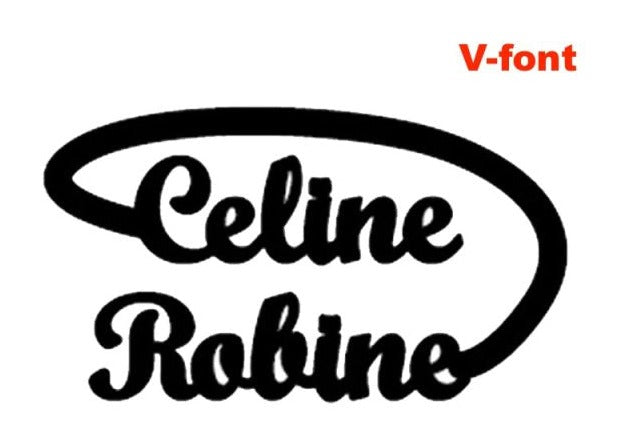 Adjustable Personalized double  Name Rings