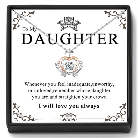 Necklace for Daughter with Message