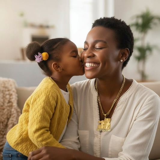 Custom Photo Engraved Pendant Necklace – Memory Keepsake Gift