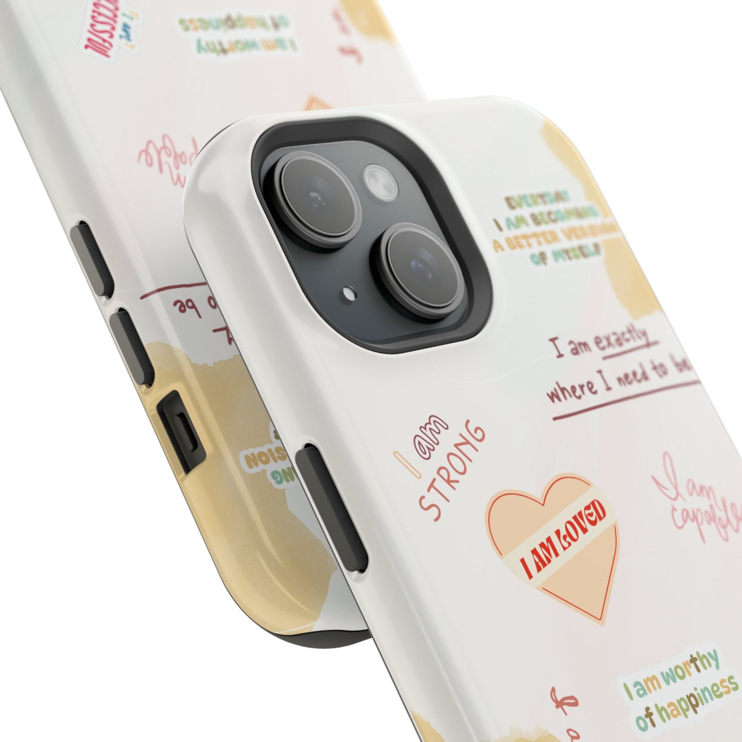 Motivational phone case