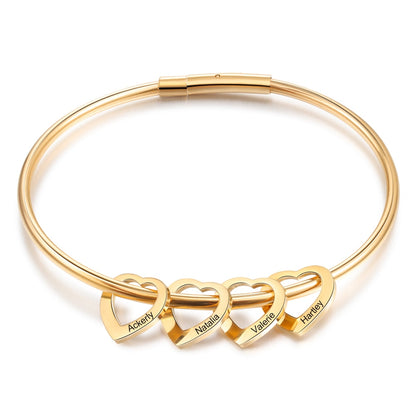 gold plated bracelet for women