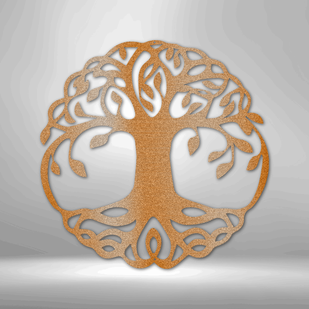 Tree of life metal wall art