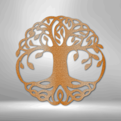 Tree of life metal wall art