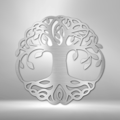 Tree of life metal wall art