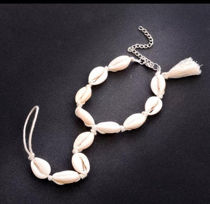 Cowrie Shells Barefoot Sandal ,Body Jewelry, Foot Jewelry, Shell Anklet, Barefoot Sandals, Boho Jewelry, Beach Wedding  Barefoot Sandals