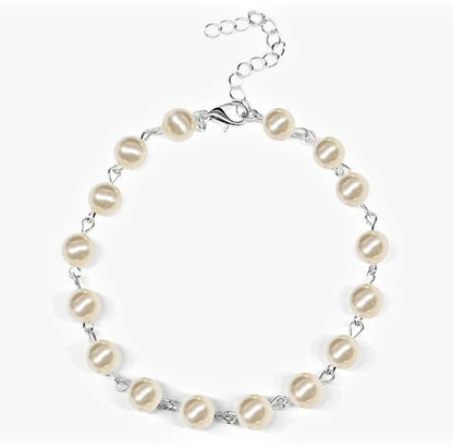 Pearl anklet anklet for women ankle bracelet foot jewelry, bridal anklet, dainty anklet,freshwater pearl anklet, bridesmaids party jewelry