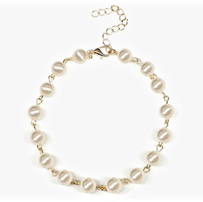 Pearl anklet anklet for women ankle bracelet foot jewelry, minimal jewelry bridal anklet, dainty anklet,anklace,gold pearl freshwater anklet