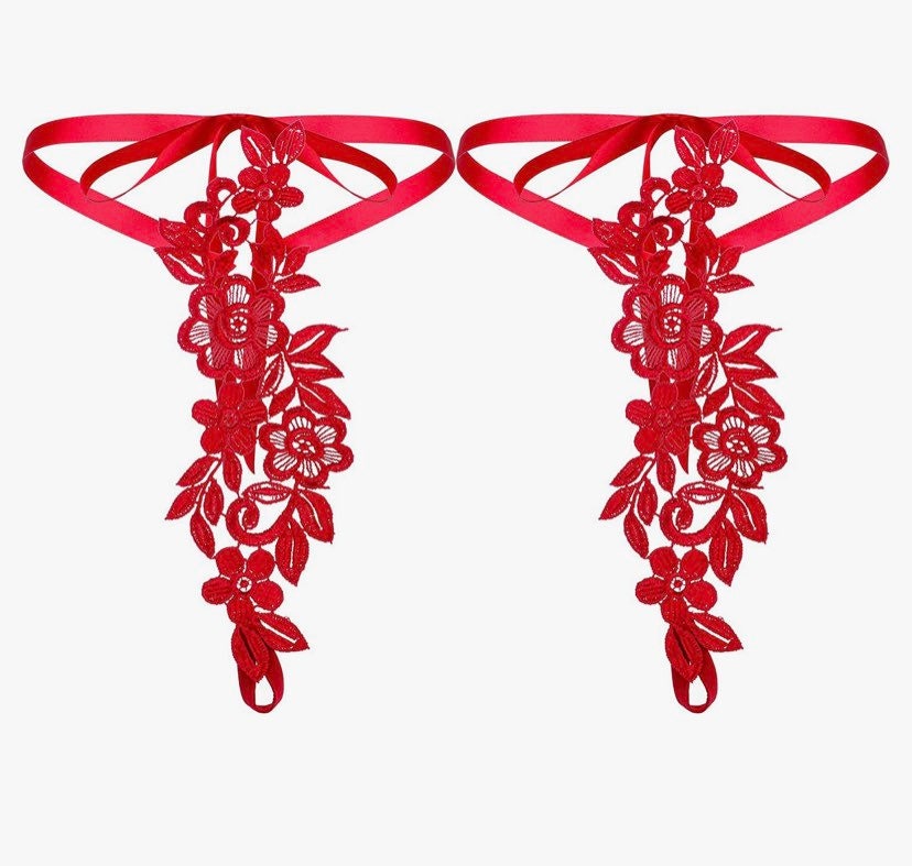 Lace barefoot sandals for Wedding Bottomless sandal for Beach wedding Bridesmaid sandals