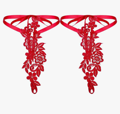 Lace barefoot sandals for Wedding Bottomless sandal for Beach wedding Bridesmaid sandals