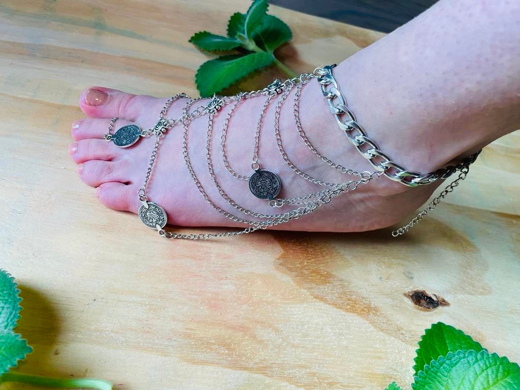Boho barefoot sandals, antique barefoot sandals, beach barefoot sandals , ethnic barefoot sandals