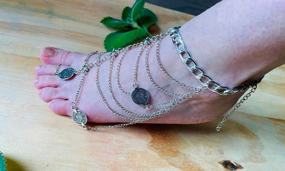Boho barefoot sandals, antique barefoot sandals, beach barefoot sandals , ethnic barefoot sandals