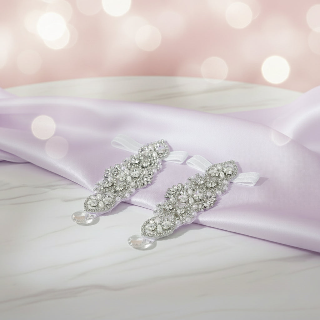 Barefoot sandals for bridal.Applique barefoot sandals Rhinestone barefoot sandals, lace barefoot sandals with stones