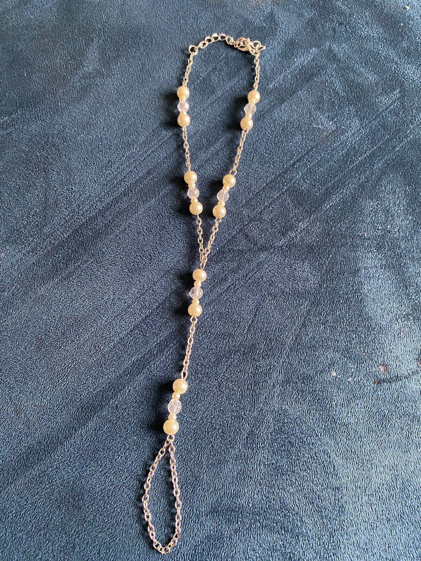 Pearl Barefoot Sandals ,pearl  anklet, Bride Barefoot sandals, Beach wedding shoes ,Beaded Barefoot Anklet , Dainty Anklet