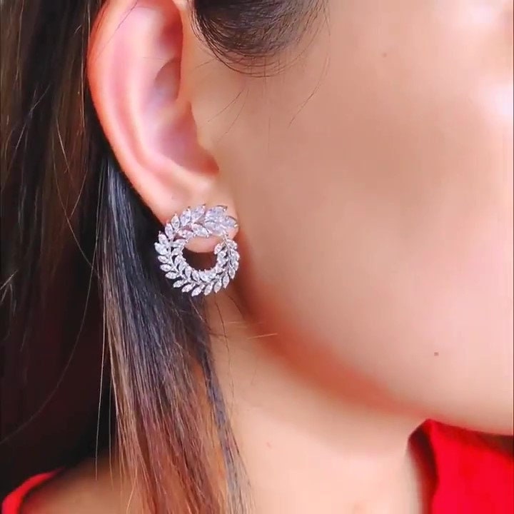 big stud earrings for wedding diamond stud earrings for bride 