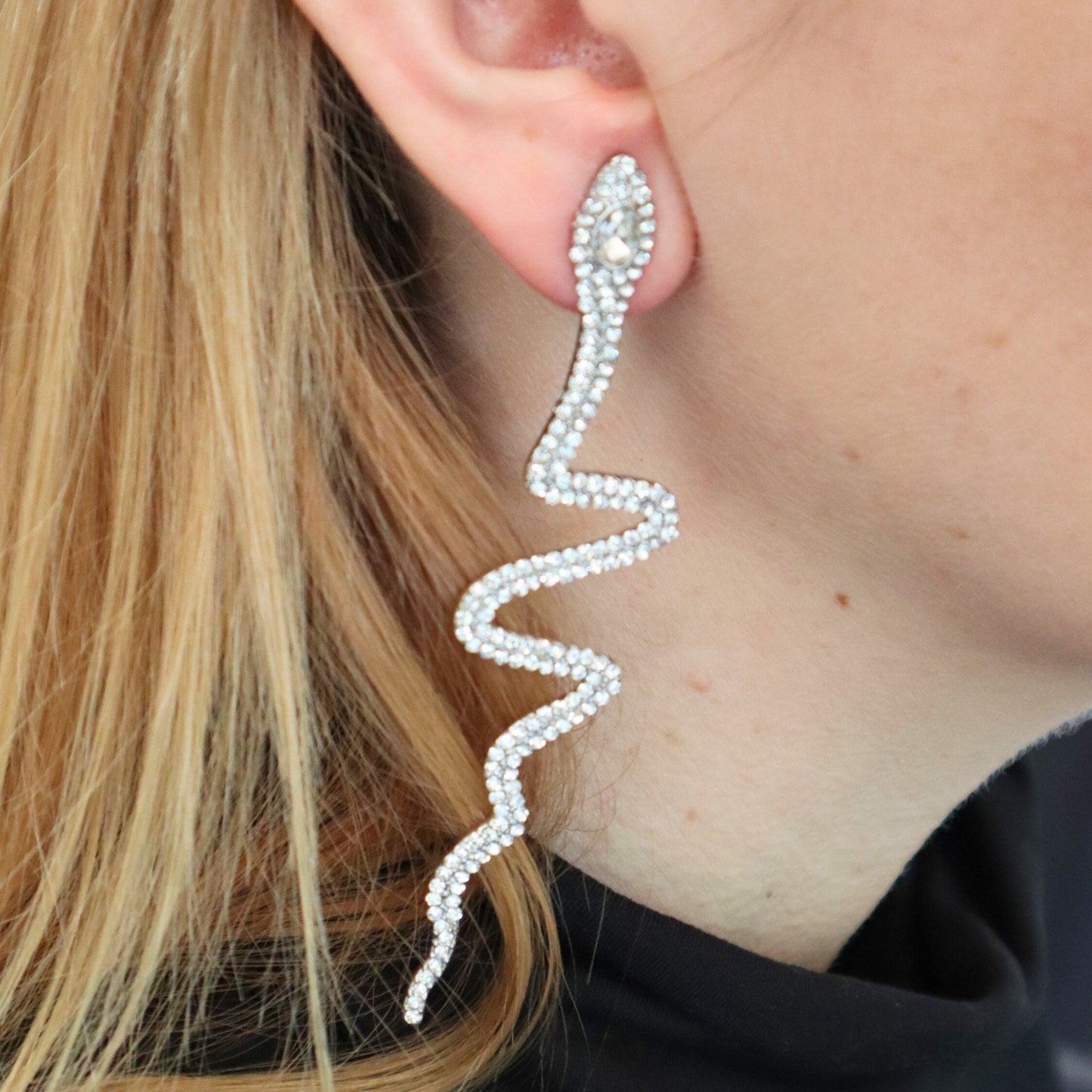 Snake earrings, snake drop earrings ,serpent earrings, Gothic earrings Gothic snake earrings,