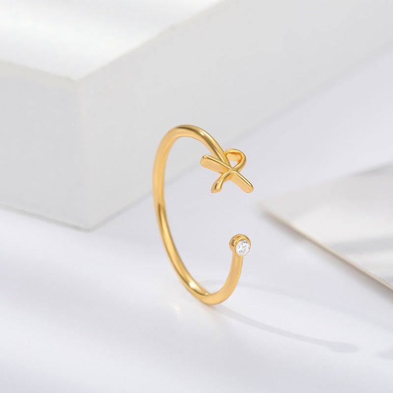 Initial ring -Letter Ring