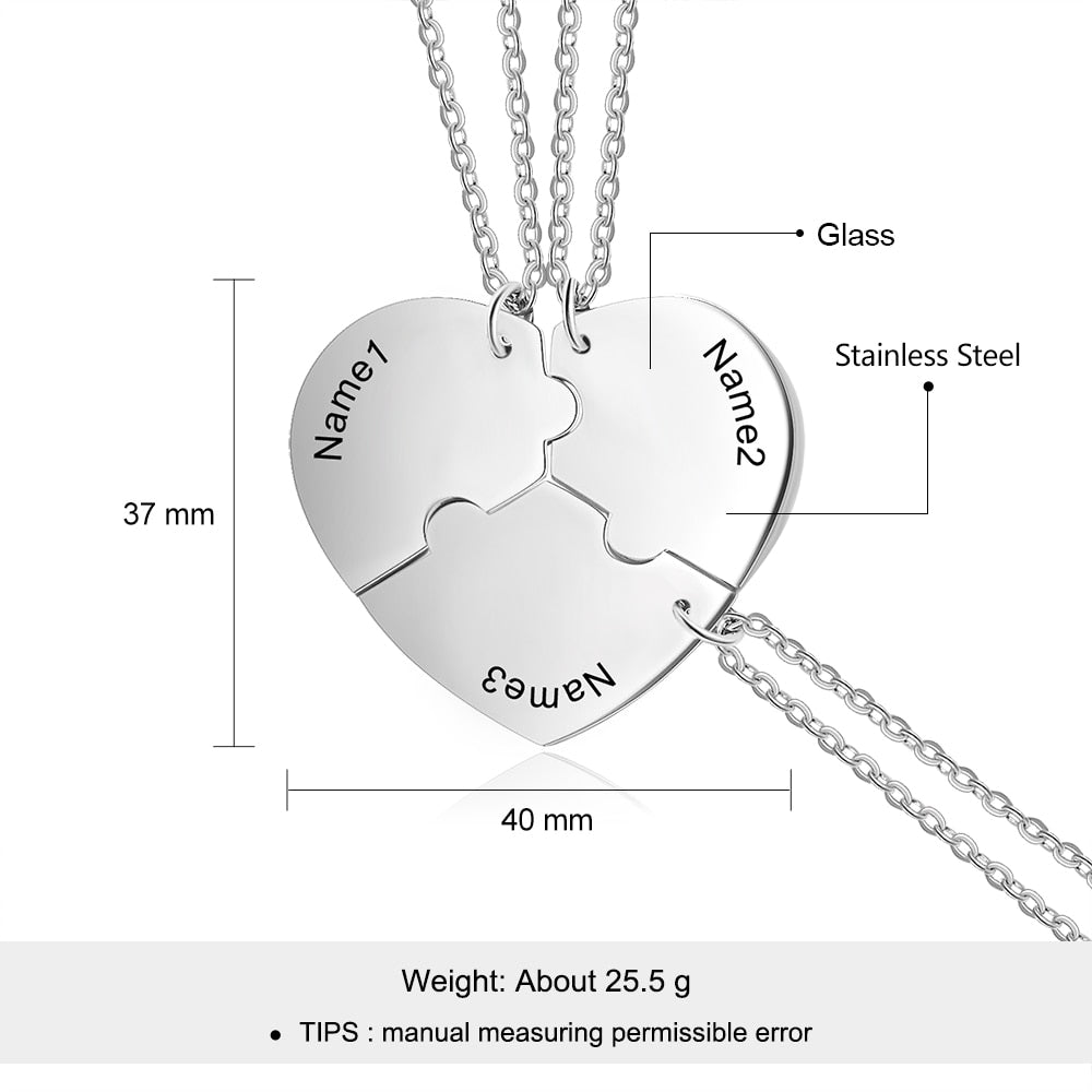friendship puzzle necklace 