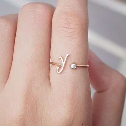 Initial ring -Letter Ring