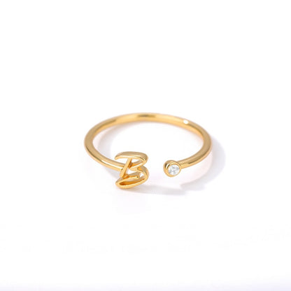 Initial ring -Letter Ring