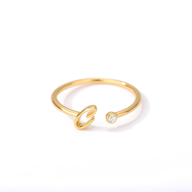 Initial ring -Letter Ring