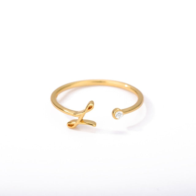 Initial ring -Letter Ring