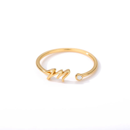 Initial ring -Letter Ring