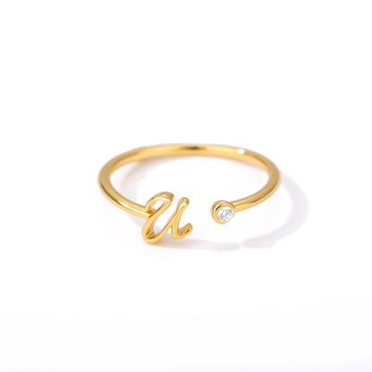 Initial ring -Letter Ring