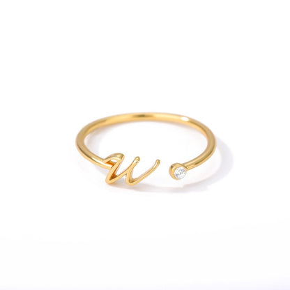 Initial ring -Letter Ring