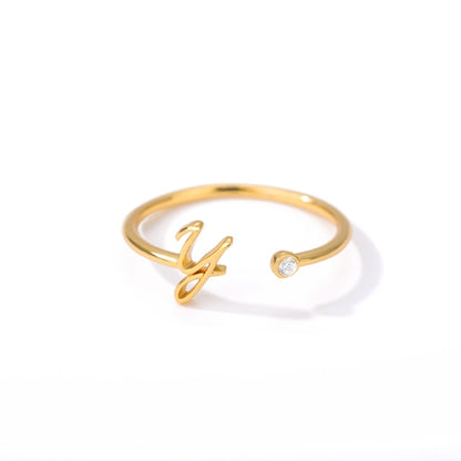 Initial ring -Letter Ring