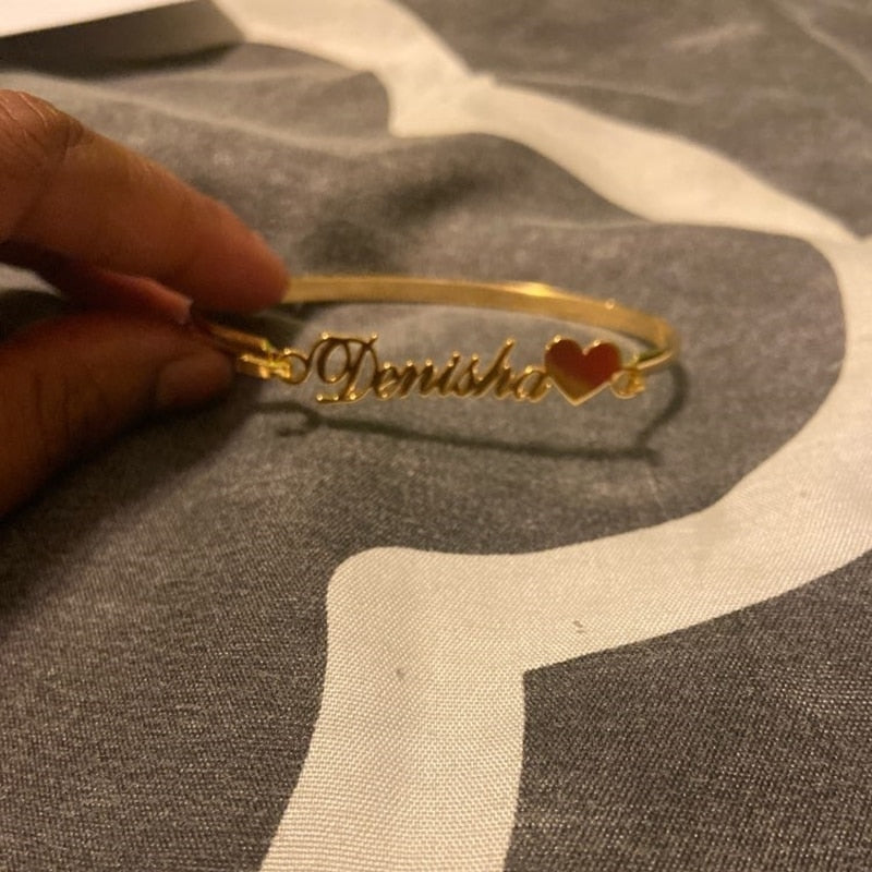 Personalized handwriting bracelet