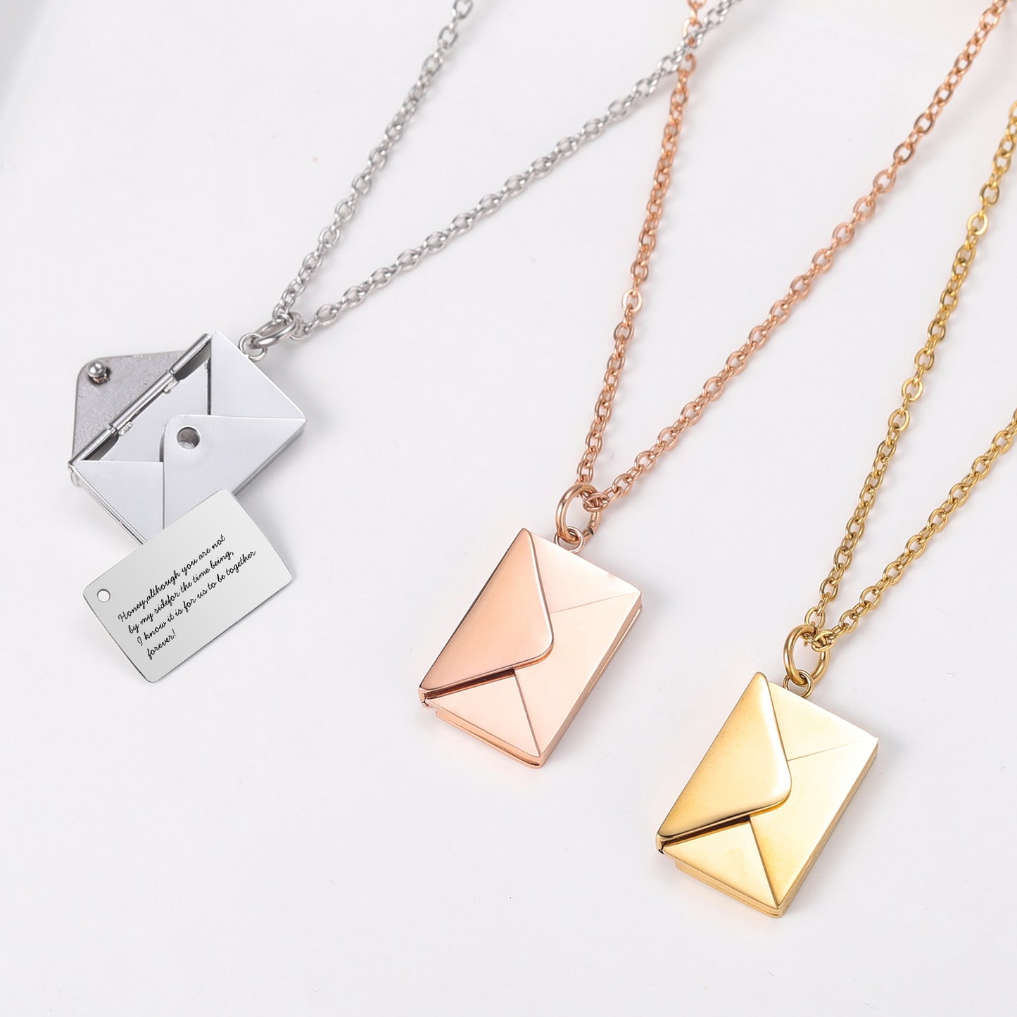 Love Letter Envelope  Necklace