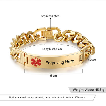 Medical emergency Bracelet