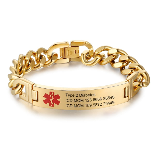 Medical emergency Bracelet