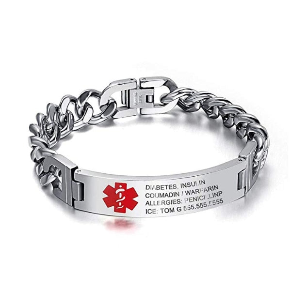 Medical emergency Bracelet